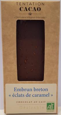 Tablette Chocolat au Lait 32% Embrun Breton 100g